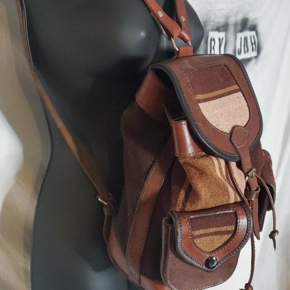 Inca Sun -Made in Bolivia Leather Backpack main image 12